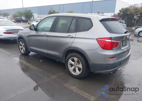 2012 BMW X3 xDrive28I z USA, uszkodzony, nr VIN 5UXWX5C55CL720955